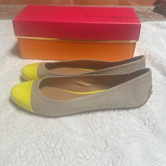 Authentic Kate Spade Tipsy Ballerina Flats - NIB